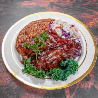 Rib Tips · Rib Tips with Cole slaw and potato salad or sides of choice