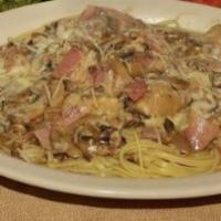 Chicken Marsala · A perfect blend of sauteed mushrooms, garlic, prosciutto, cooked in a savory marsala wine sa...