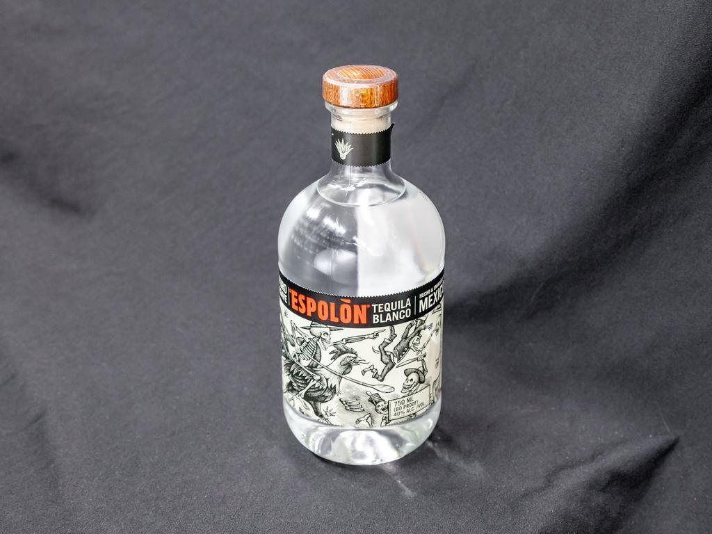 Espolon Blanco Tequila, 750 ml. · Must be 21 to purchase. 40.0% ABV. 
