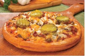 3 to 5 Topping Large Pizza · 10 slices. Deluxe cheese pizza served on your choice of crust with our signature sauce as a ...
