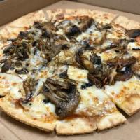 10” Gourmet Mix Mushroom Pizza · Mushrooms, shiitake-mushrooms, enoki-mushrooms, cheese with tomato sauce on our thin crust, ...