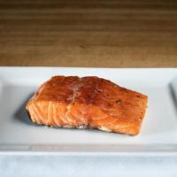 Smoked Salmon Entree · Smoked salmon served with two sides and Smokehouse cornbread