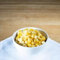 Buttered Corn · Sweet corn bathed in butter for a summertime corn-on-the-cob taste.

