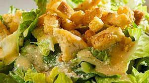 Chicken Caesar Salad · Romaine Parmesan cheese and garlic croutons. Add shrimp for an additional charge.