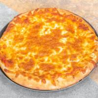 Cheese Pizza · Plain and Simple. 100% REAL Mozzarella cheese blend and our house-blended Italian seasoned s...