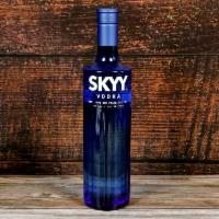 Skyy · Exceptionally clean, quadruple distilled and triple filtered. Must be 21 to purchase. 