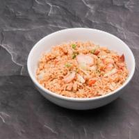 29. House Special Fried Rice · Shrimp, chicken and roast pork.