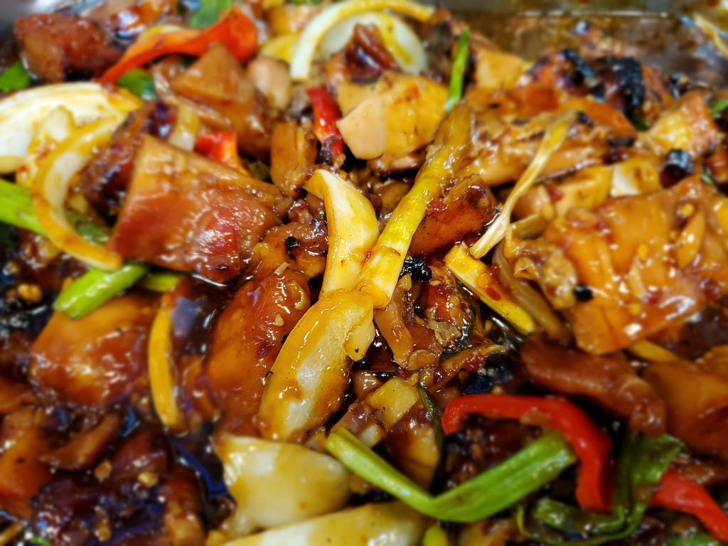 Spicy BBQ Chicken · Meat that has been broiled or roasted. 