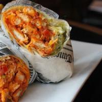 Chipotle Wrap · Crispy Chicken Tenders, Smoked Bacon, Sweet Potato, Mexican Cheese Blend, Tomato, Onion, Let...