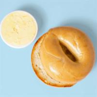 Bagel with Butter · Plain bagel with butter.