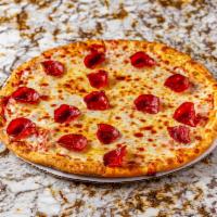 Halal Pepperoni Pizza · 