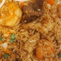 3. Combination Fried Rice · Classic Chinese fried rice whit Bean sprout onions eggs carrots and green beans