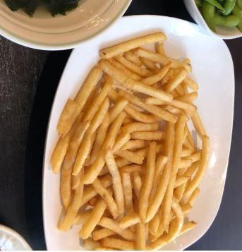 French Fries · Deep fried batonnet cut potatoes.o