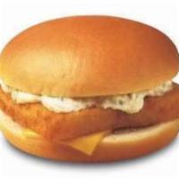 Fillet of Fish Sandwich · Sandwich made with a piece of cut fish that is either fried, baked, or grilled. 