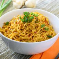 House Butter Garlic Noodle · Egg noodles cooked in garlic butter sauce.