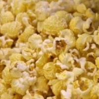 Healthy Hepp's Savory · Perfection in simplicity mixture of butterfly and mushroom popcorn is lightly dusted with pi...