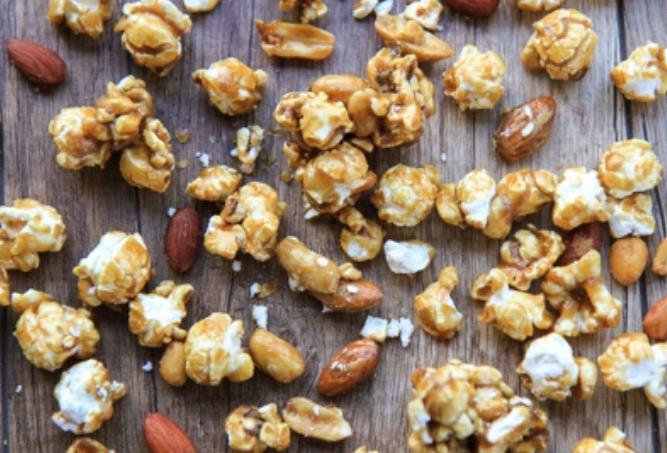 Whole Lot of Nuts · Loggmann's caramel and added roasted almonds and plump peanuts to create an additively sweet crunch.

