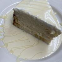 Tres Leeches Cake · A tres leches cake, also known as pan tres leches, is a sponge cake.