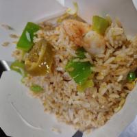 267.Jalapeno Fried Rice · Your choice of meat/vegetable (up to three choices) green peppers, onion, egg, jalapeno pepp...