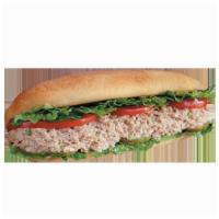 Tuna Sub · Combination of tuna, mayo, celery, and a touch of white pepper. Served with lettuce, tomatoe...