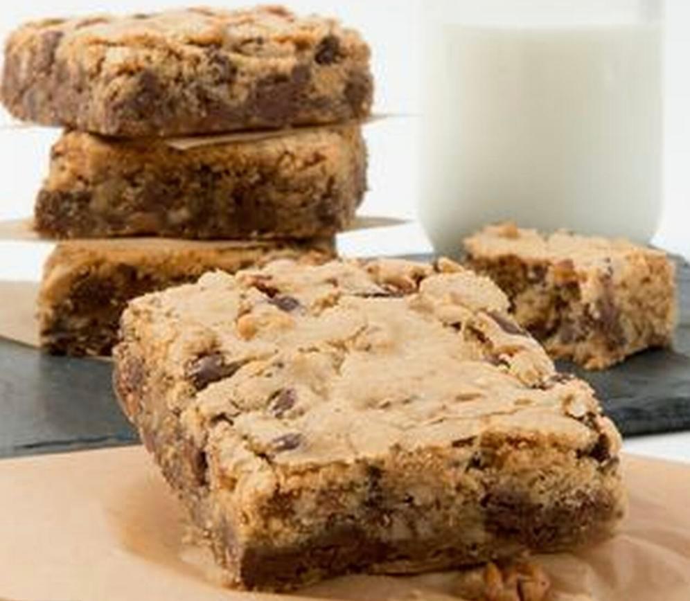 Chocolate Chip Brownie · Contains chocolate chips, walnuts and pecan
