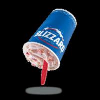 Snickers Blizzard Treat · Snickers pieces and chocolatey topping blended with creamy DQ vanilla soft serve blended to ...