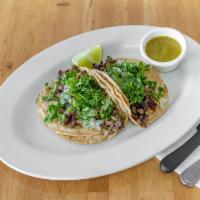 Tacos · Steak, chicken or alpastor taco