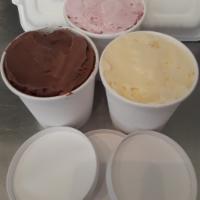 Quarts · Choice of any ice cream or sorbet flavor.