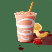 Strawberry Surf Rider™  · lemonade, lime sherbet, strawberries, peaches

340 cal 

(Contains: Milk)
