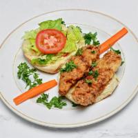 Fish Sandwich  ·  Sandwich made with tilapia fillet