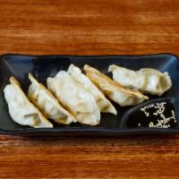 Gyoza · Homemade Japanese dumpling.
