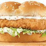 Fish Sandwich · Sandwich made with a piece of cut fish that either fried, baked, or grilled.