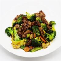 Beef with Mixed Vegetable · Beef with mixed vegetables in brown sauce.
