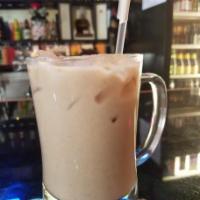 Horchata de Morro Juice · Blend of spices and morro, cocoa, and sesame seeds