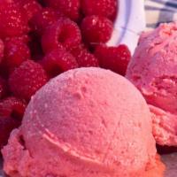 Raspberry Sorbetto · Fresh raspberry, teases and tingles your taste buds