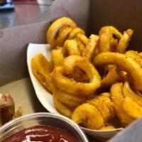 Curly Fries · Large size of curly fries. 