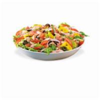 Italian Salad · Pepperoni, salami, capicola, ham, provolone, black olives, banana peppers, lettuce, tomatoes...