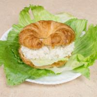 Croissant Sandwiches · Chicken salad, ham and cheese, or turkey.