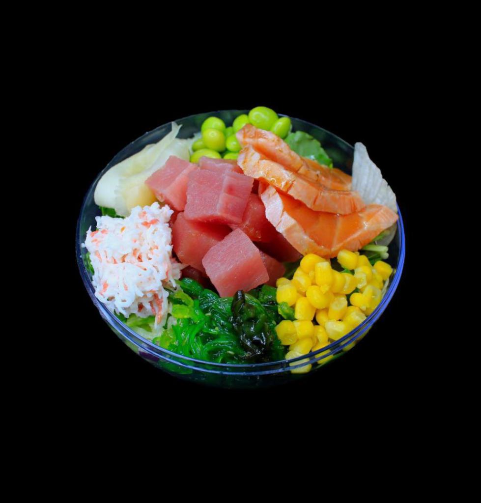 Poke Bowl · Add extra protein and side for an additional charge.