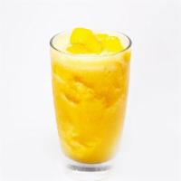 Oolong Tea - Mango Tea · Fresh mangoes blend with the Jasmine or Oolong tea. Slushy style drink.