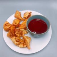 11. Fried Wonton炸云吞 · 9 pieces. With red sauce