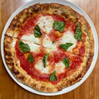 Margherita Pizza · Fior di latte cheese, San Marzano tomato sauce and fresh basil.