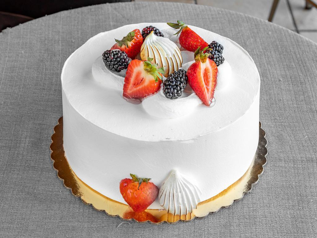 Tres Leches Cake · Moist vanilla sponge cake soaked in a creamy blend of 3 types of milk: condensed milk, evaporated milk and heavy cream, and a touch of vanilla.