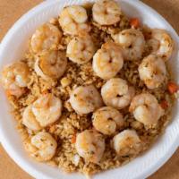 Shrimp Fried Rice · Stir fried rice with shrimp. 
