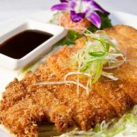 Extra Chicken Katsu · Freshly battered chicken with panko fried to a crisp perfection