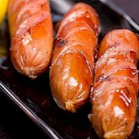 Extra Kurobuta Pork Sausage · Japanese kurobuta pork sausage made from pork specially raised and heralded for their intens...