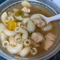 Chicken Soup · Savory Chicken soup with a poultry base.