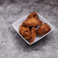 5 Piece Fried Chicken Wings · Juicy and tender crisp-fried chicken wings.
