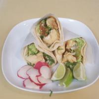 Pollo Soft Tacos · Chicken.