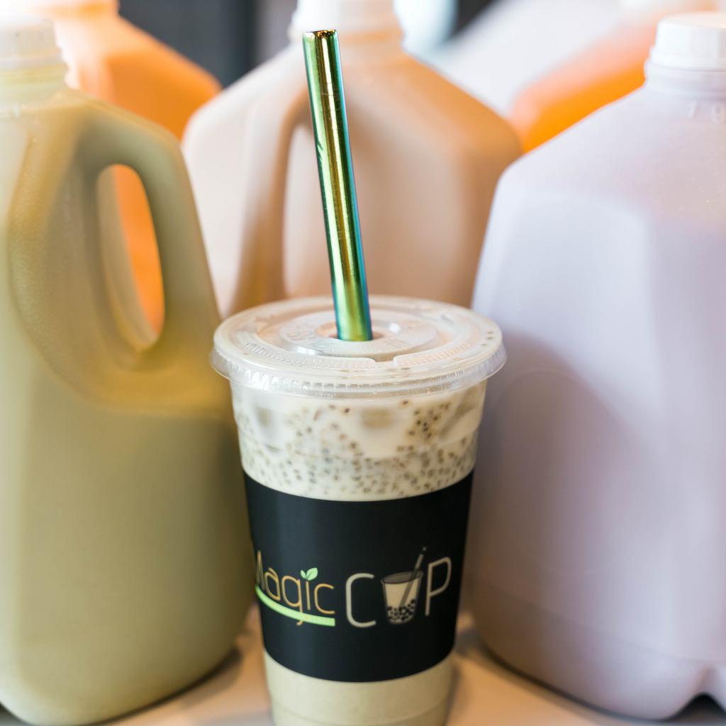 Magic Cup · Bubble Tea · Cafe · Coffee and Tea · Fresh Fruits · Healthy · Smoothies and Juices
